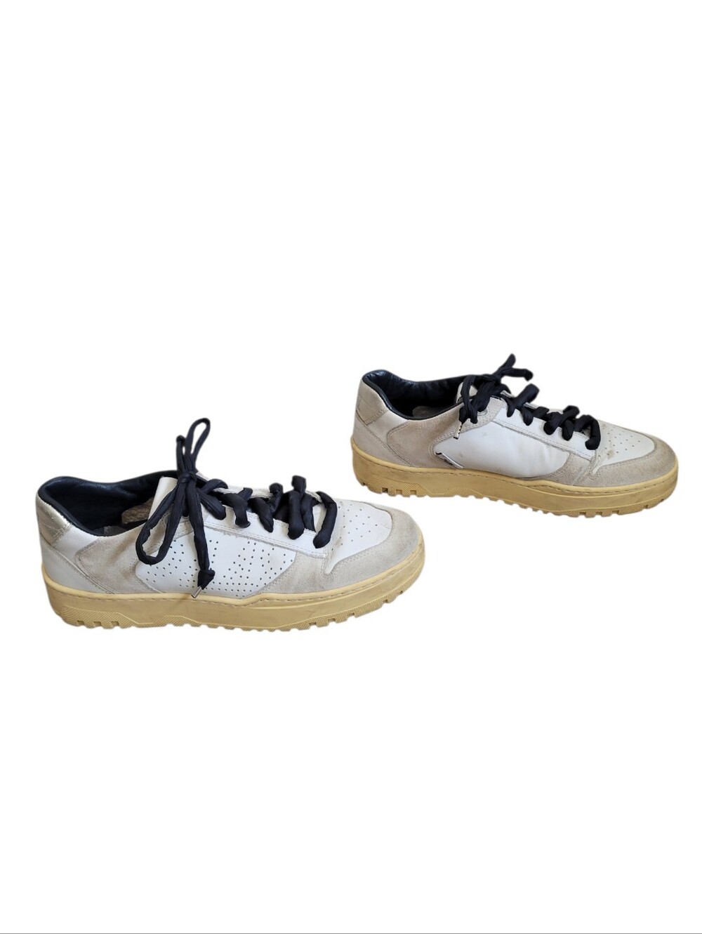P448 Mason Perforated Sneakers In Neutrals - Picture 5 of 10